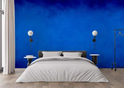 dark blue background with distressed vintage marbled texture Wall mural