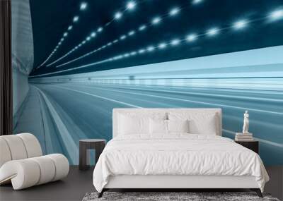 urban highway road tunnel Wall mural