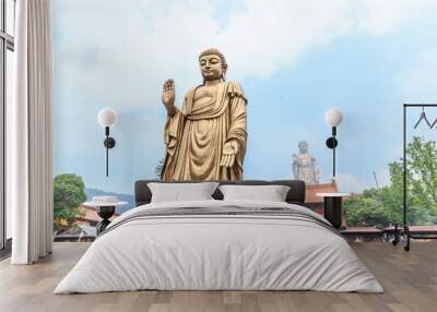 Wuxi lingshan Buddha statue in China Wall mural