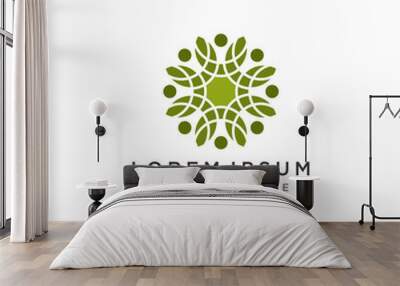 community logo template Wall mural