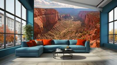 Canyon Landscape Background Wall mural