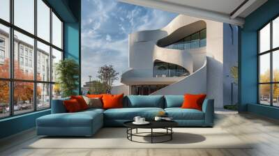 Contemporary Exterior Building Wall mural