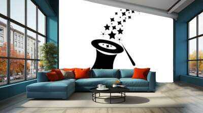 magic logo vector Wall mural