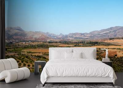 mediteranian landscape background Wall mural