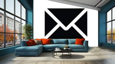 message letter envelope icon for business economic office and for web icon Wall mural