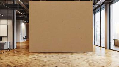 Light brown Kraft paper texture banner background

 Wall mural