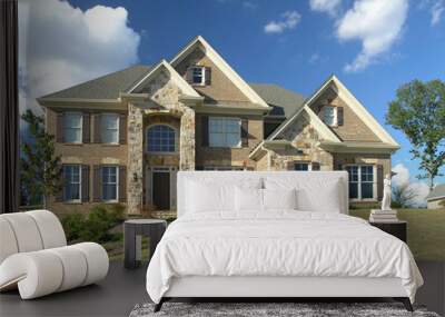 luxury home exterior 57 Wall mural