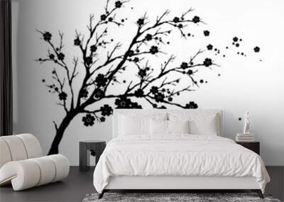 flowers design Wall mural