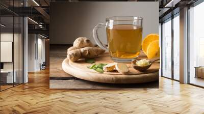 Ginger tea Wall mural