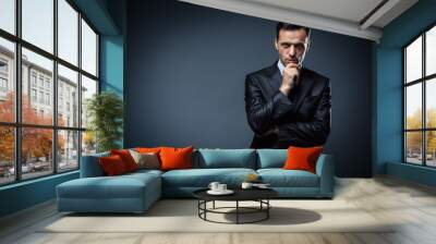 Business man Wall mural