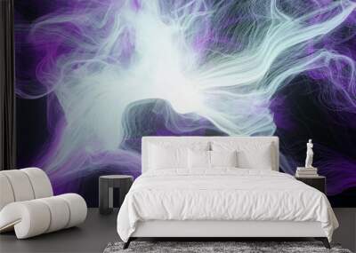 Abstract illustration of light Wall mural