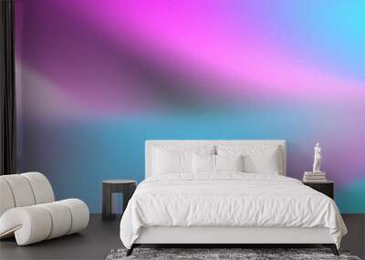 Luxury explosion of mix on color dust on white background sparkling gradient on pink purple and multi color glowing seamless pattern, abstract digital gradient with a colorful soft noise effect. Wall mural