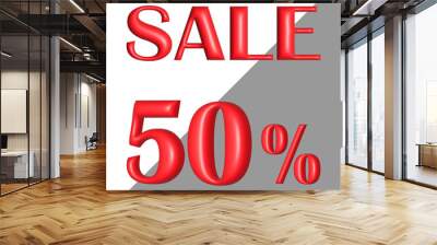 sale 50 % Wall mural