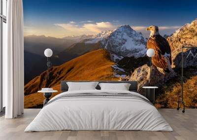 landscape in the mountains Wall mural