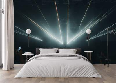 Party light show music Wall mural