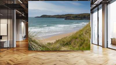 Welsh coast Whitesands Pembrokeshire Wall mural