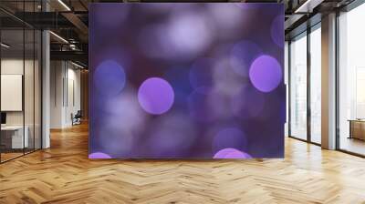 purple light blur Wall mural