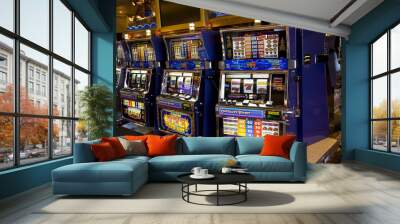 slot machines Wall mural