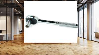 Socket spanner wrenches isolated on white background with clupping path Wall mural