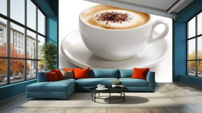 cup of cappuccino Wall mural