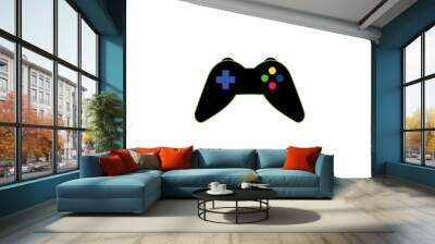 Joystick sign vector  icon. Video game symbol illustration Wall mural