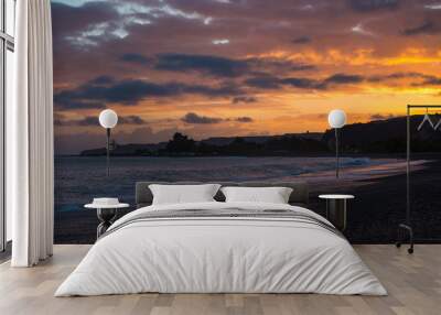 Te Awanga New Zealand sunrise  2 Wall mural