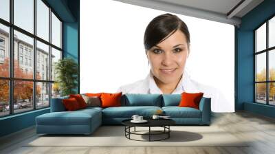 businesswoman Wall mural