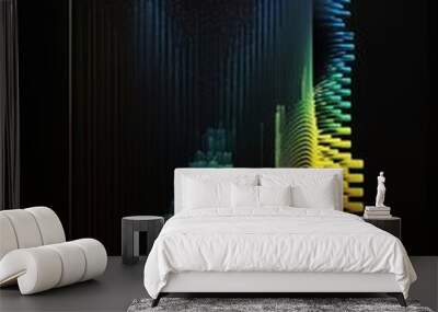 Colorful Graphical Illustration Wall mural