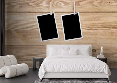 Black photo frame Wall mural