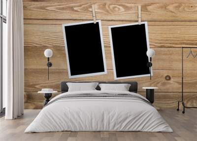 Black photo frame Wall mural