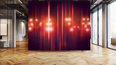 Blurred light Wall mural