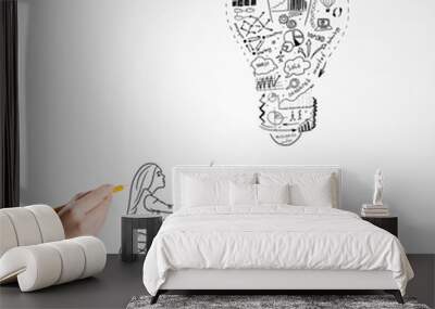 Great idea for success Wall mural