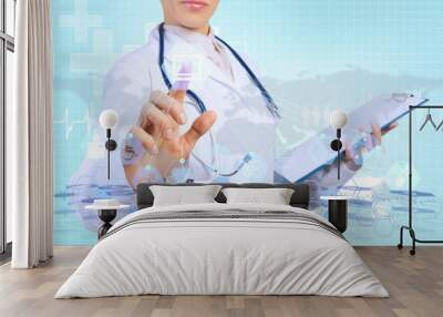 Innovative technologies in medicine Wall mural