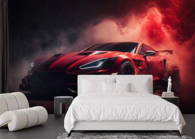 sport car wallpaper  Wall mural