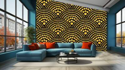 GOLDEN GLITTER SPARKLES BACKGROUND 2 Wall mural