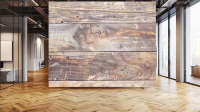 old brown rustic light bright wooden texture Wall mural