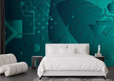 background geometric Wall mural