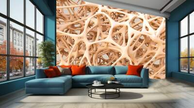 abstract shapes, bone structure Wall mural