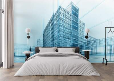 architecture Wall mural