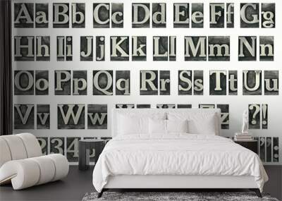 ols typeset Wall mural