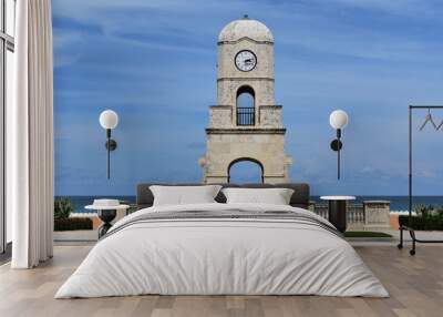 Worth Avenue clock tower - West Palm beach, Florida Wall mural