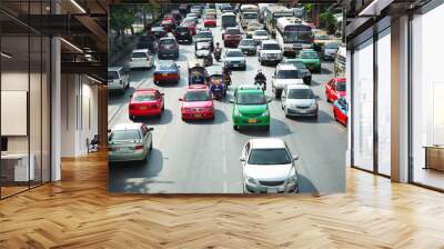 City traffic Wall mural