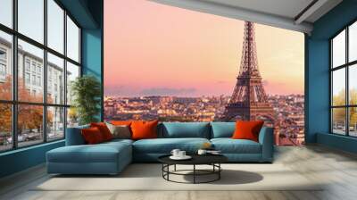 Cityscape of Paris Wall mural