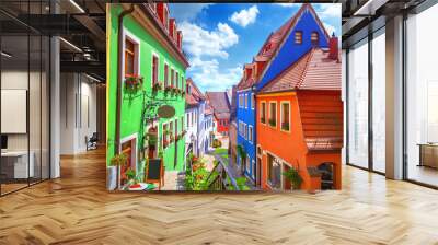 Street of Meissen Wall mural