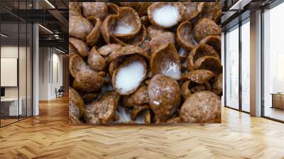 Image of breakfast made from cereals Wall mural