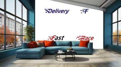 Fast Design Template Wall mural