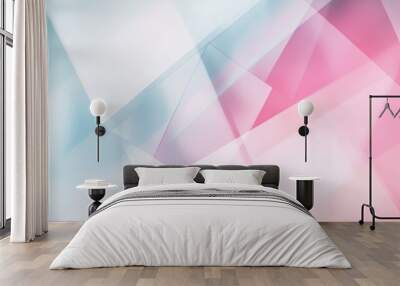 Abstract pink and blue background, dreamy texture for modern design artistic projects Wall mural