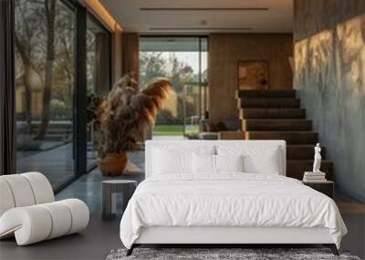 b'The beauty of natural light in contemporary interior design' Wall mural