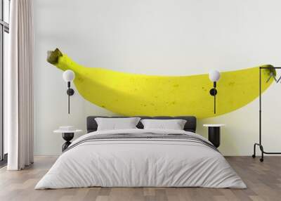 Banana isolated on white background	
 Wall mural