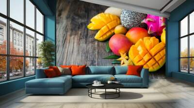 Exotic Fruits Wall mural